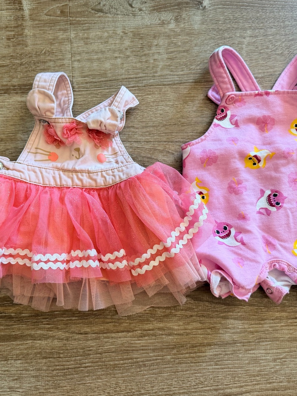 Pink Tulle Baby Costume Dress - Cute Pink Ruffle Dress